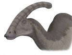 dinosaur This duck-billed herbavore can get the ball by you.