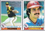1979 Topps Gaylors Perry & Keith Hernandez Guy with a funny name who Ron Santo says cheated and that guy who was on Seinfeld then fell asleep in the broadcasting booth.